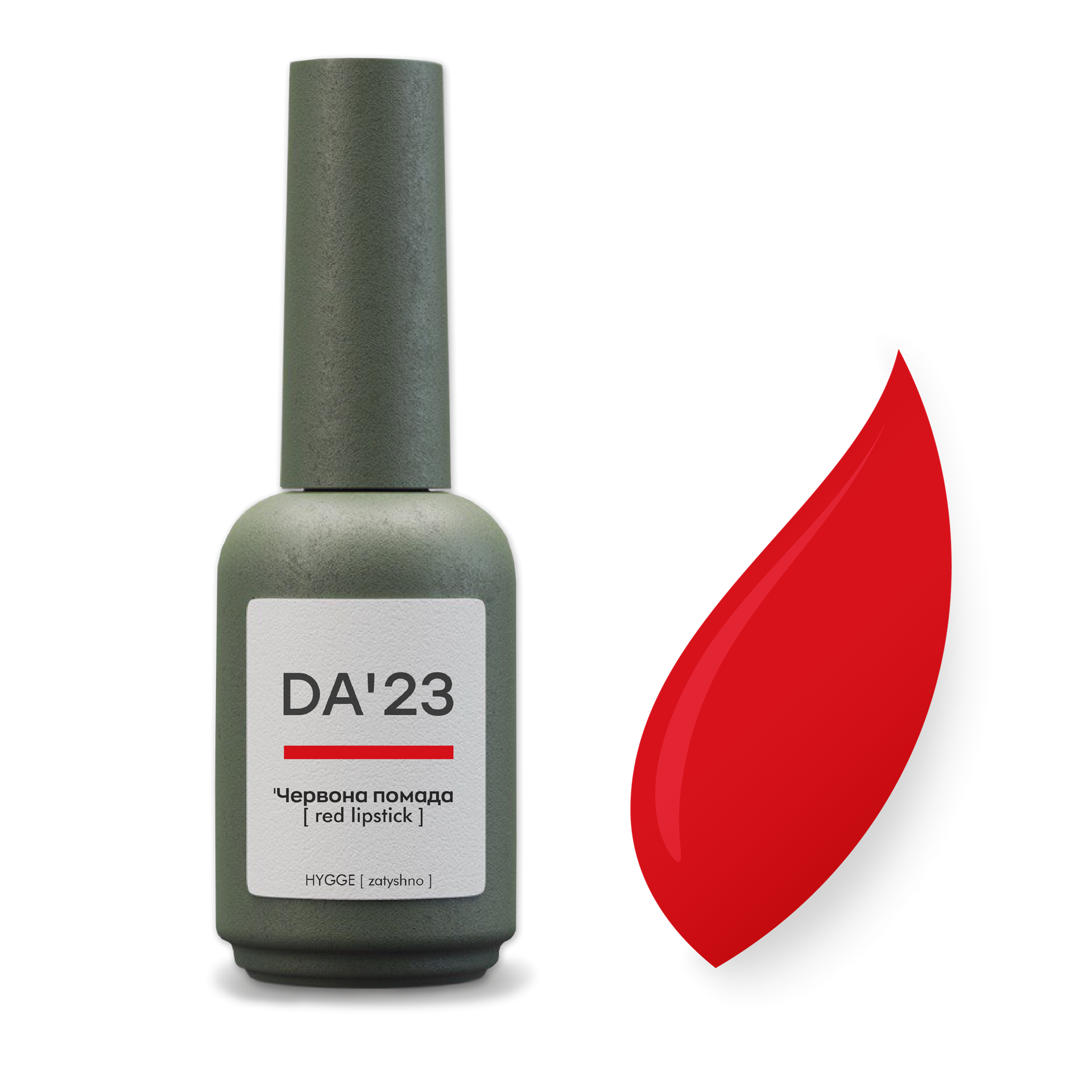 Gel Polish 'Червона помада [ red lipstick ] , 14 мл