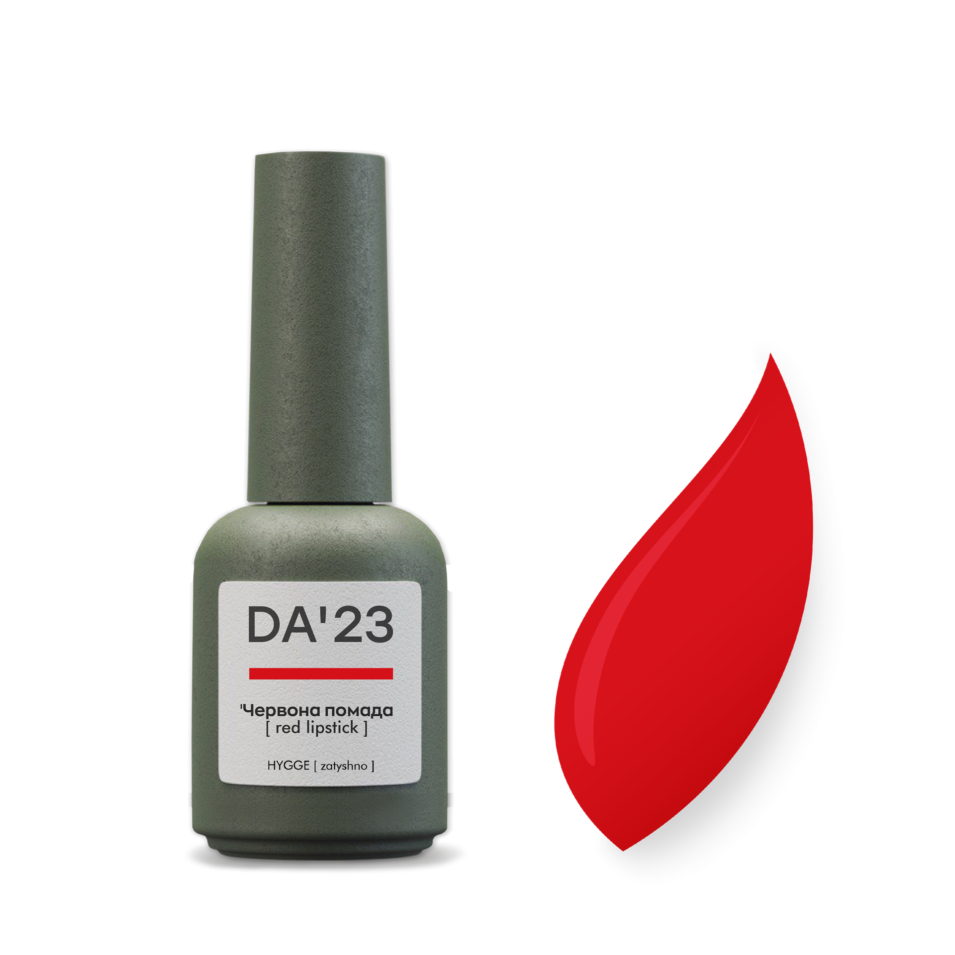 Gel Polish 'Червона помада [ red lipstick ] , 8 мл